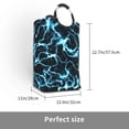 thumbnail image 3 of Picia Lightning Laundry Basket With Handles Laundry Hamper Toys Storage Organizer Foldable Bucket Washing Bin Dirty Clothes Bag For Home Bathroom Bedroom Dorm, 3 of 6