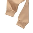 thumbnail image 6 of Qiylii Girls Boys Outfit, Leopard Print Long Sleeve Hooded Tops, Pants, 6 of 7