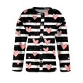 thumbnail image 4 of LOVZFMLL Vestes pour Femmes Mode Blouse Imprimée Manches Longues Sweat à Capuche, 4 of 5