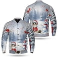 thumbnail image 3 of Hello Winter Ragdoll Football Snowman Welcome Snowy Morning All Over Print 3D Baseball Jacket Cat Lover Kitten Owner Gifts Idea Bomber Jacket Softball - 01012, 3 of 6