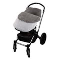 thumbnail image 2 of Tadpoles Quilted Stroller & Car Seat Cover, Light Grey, 2 of 2