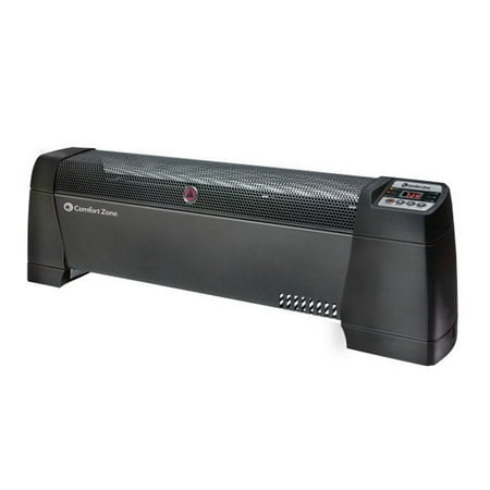 

1500 Watt Baseboard Convection Space Heater with Digital Thermostat Black
