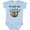AE-Light Blue, variant on My Great Aunt Loves Me Cute Sloth and Baby Boys or Girls Baby Bodysuit