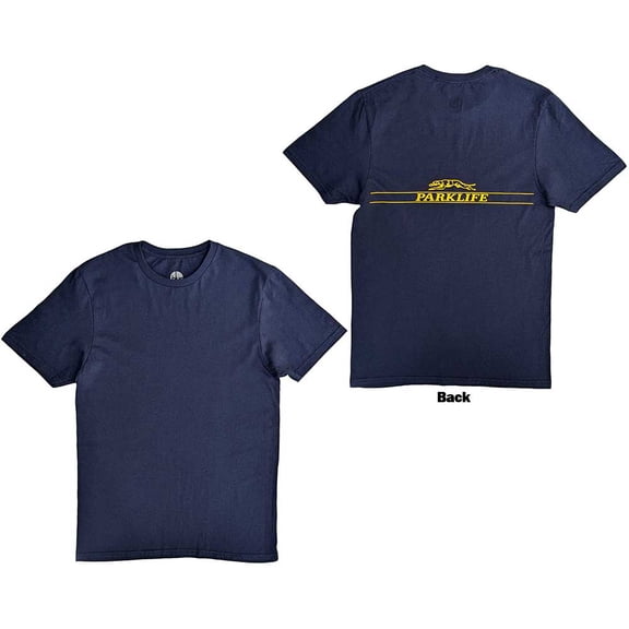 Blur Unisex T-Shirt: Parklife Back (Back Print Only) (Large)