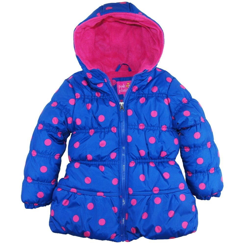 pink polka dot jacket