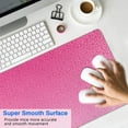 thumbnail image 4 of Long Mouse Pads for Desk,Pink Gradient Leopard Print Desk Mats on Top Of Desks, Desk Mouse Pad Extra Large with 3mm Non-Slip Base and Stitched Edge for Gaming,Office,Work,Home 35.4"x15.7", 4 of 6