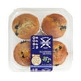 thumbnail image 4 of Antonina's Gluten-Free Bakery Blueberry Kosher Muffins, 4 Pack, Blueberry Muffins 10.5 oz Pack, 4 of 5
