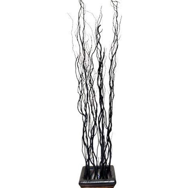 Natural Decorative Bamboo Like Thin Wood Sticks About 5 Feet Tall