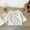White, variant on Herrnalise 6M-3T Toddler Baby Girls Knit Sweater Thin Solid Color Cotton Cardigan Autumn Long Sleeve Crewneck Cardigan Solid Color Button Sweaters Outwear