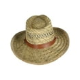 thumbnail image 3 of Kenny K  Rush Straw Lightweight Safari Hat with Chin Cord (Men), 3 of 5