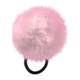 thumbnail image 1 of Uinagy Coiffe en Peluche Grande Boule de Fourrure Attache-Cheveux, 1 of 4