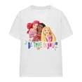 thumbnail image 1 of Disney Princess Womens Be True Be You Ariel Moana Rapunzel T-Shirt, 1 of 5