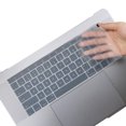 thumbnail image 1 of fastboy Keyboard Cover Laptop Waterproof Dustproof Keyboard Silicone Film Replacement for Macbook Air, Transparent, 1 of 8