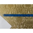 thumbnail image 2 of Silk Brocade fabric Gold with metallic gold jacquard color 44" wide BRO890[4], 2 of 6