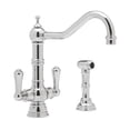 thumbnail image 2 of Perrin And Rowe U.4766-2 Edwardian 1.8 GPM Single Hole Kitchen Faucet - Chrome, 2 of 2