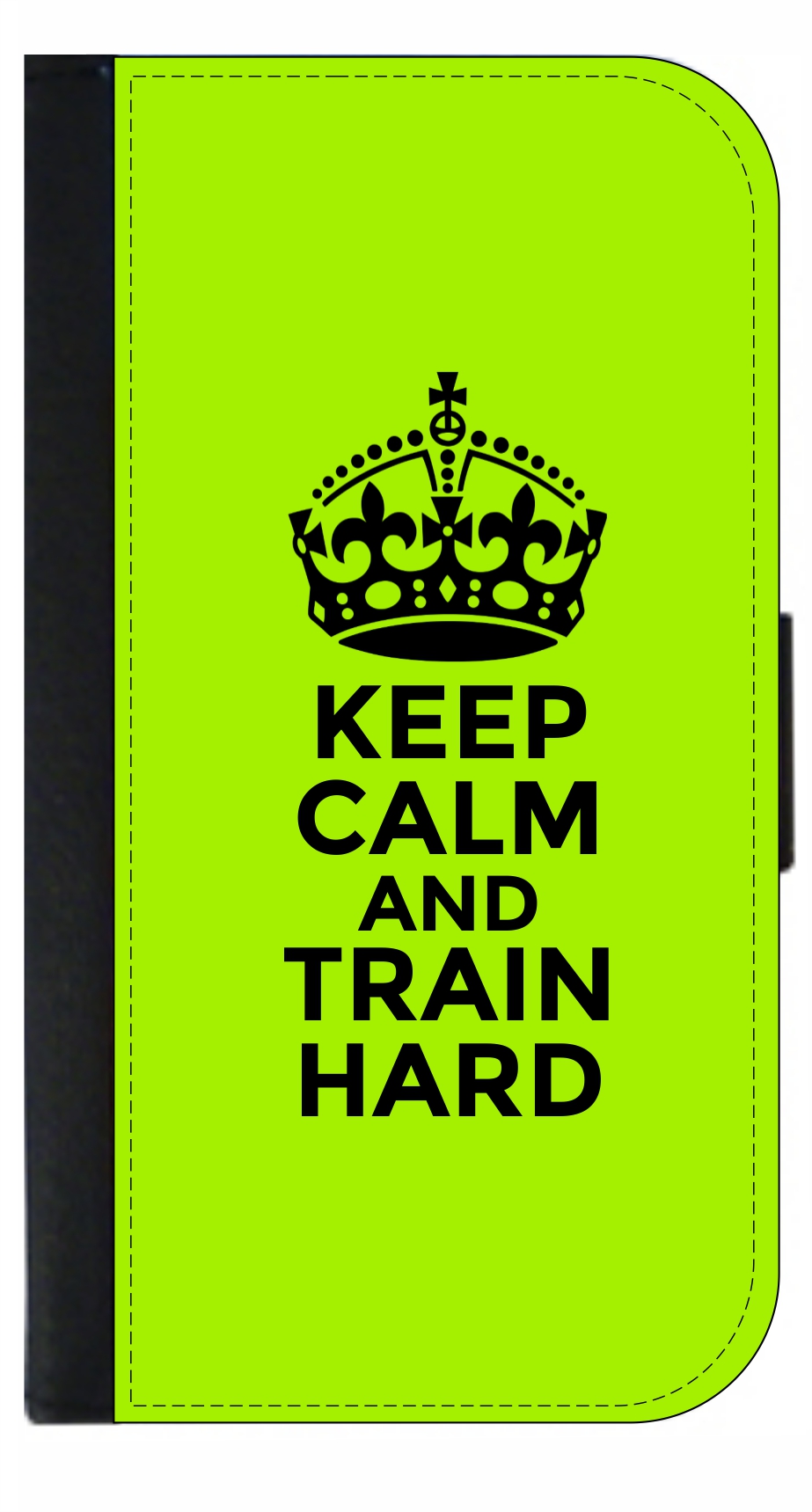 Keep Calm and Train Hard Quote Galaxy s10p Case - Galaxy s10 Plus Case - Galaxy s10 Plus Wallet Case - s10 Plus Case Wallet - Galaxy s10 Plus Case Wallet - s10 Plus Case Flip Cover - image 1 of 3