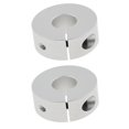 thumbnail image 1 of Tope de profundidad de eje de broca de collar de tope de premium de 2 piezas, diámetro interior 10 mm, diámetro exterior 30 mm, Sharpla Collar de tope de aluminio, 1 of 8
