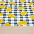 thumbnail image 3 of Hometrends All Over Lemons 1-Piece Polypropylene Placemat, Multicolor, 13"x19", 3 of 5