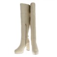thumbnail image 2 of Maxi Botas Ruth color latte con hebilla 24 Dorothy Gaynor Maxi Botas Ruth color latte con hebilla 24, 2 of 6
