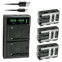 Kastar 3-Pack Battery NP-FM500HN and LTD2 USB Charger Compatible with Sony SLT-A57M, SLT-A57Y, Alpha α58 a58, SLT-A58, SLT-A58V, Alpha α65 a65, SLT-A65, SLT-A65V, SLT-A65VB, SLT-A65VK Camera