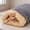 Gray, variant on 4 in 1 Self Warming Burrow Cat Bed – Hideaway Sleeping Cuddle Cave for Cats & Dogs, Faux Suede & Fur, Machine Washable, 4 Patterns