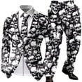 thumbnail image 1 of Mens Suits Halloween Formal Wear For Parties Events Themed Gatherings Festive Occasions Stylish Print Design, 1 of 3