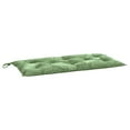 thumbnail image 3 of vidaXL Indoor/Outdoor Bench Cushions 2 pcs, Water-Repellent, Lead Pattern 39.4"x19.7"x2.8", 3 of 6