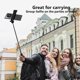 thumbnail image 5 of Selfie Stick, trípode retráctil de 40 pulgadas para teléfono con  remoto inalámbrico y luz, trípode portátil para selfie stick para fotografía, transmisión en vivo, grabación de video, 5 of 7