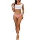 thumbnail image 2 of INSPIRAR CHIC Panties de Mujer para el Día de la Madre, Corte Láser Bajo, Sin Marca, Braguitas de Seda Fría XL Rosa Medio, 2 of 4