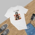thumbnail image 5 of Hello Fall Scottish Fold Scarf Welcome Autumn with Leaves Pumpkins Shirt T-shirt Unisex Merch Cat Lover Kitten Owner Gifts - 00011, 5 of 6