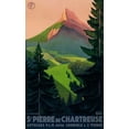 thumbnail image 2 of Broders, Roger 21x32 White Modern Wood Framed Museum Art Print Titled - St. Pierre de Chartreuse, 2 of 4