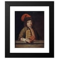 thumbnail image 2 of Nicolas Colombel 12x14 Black Modern Framed Museum Art Print Titled - Portrait of Emmanuel De Coulanges (1633-1716), Epistolier and Chansonnier (1690), 2 of 5