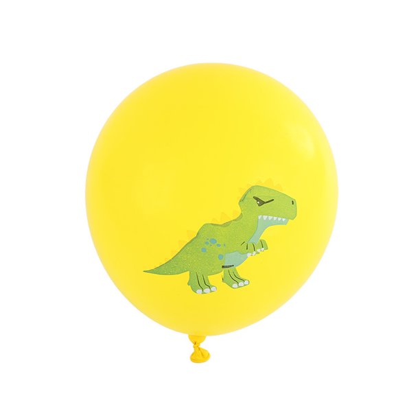 Globo de látex de dinosaurio grueso de 12 pulgadas para decoración de fiestas de cumpleaños, bodas, 10 unidades