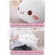 thumbnail image 4 of Cute Kitty Plush Stuffed Animal Pet Kitten Soft Anime Cat Plush Pillow, Kids Stuffed Cat Doll Pillow Toys (white), 4 of 5