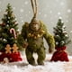thumbnail image 4 of Adorno navideño Sasquatch, colgante plano de acrílico 2D, decoración para el árbol de Navidad, regalo festivo para los amantes del surf, 4 of 7