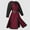 Wine, variant on Ediodpoh Mens Medieval Costume Halloween Tunic Vintage Shirts Medieval Lace up Shirt Blouse Tops Cosplay Medieval Tunic Costume Blouse Without Belt Mens Tops Black M