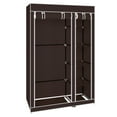 thumbnail image 1 of Zimtown 67" New Upgrade Portable Closet Storage Organizer Clothes Wardrobe Hanging Rack, 1 of 5