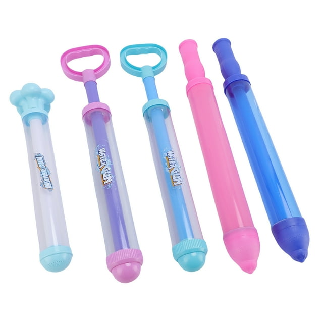 Juguete de Agua de fuego Artificial, Estructura de Bomba de Cuerpo Liviano Material ABS Niños Juguete de Escuadrón de Agua Fácil de Operar 5 piezas para Jardín Beach