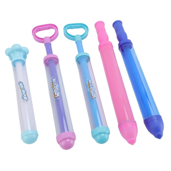 Juguete de Agua de fuego Artificial, Estructura de Bomba de Cuerpo Liviano Material ABS Niños Juguete de Escuadrón de Agua Fácil de Operar 5 piezas para Jardín Beach