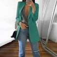 thumbnail image 3 of Cardigan Décontracté pour Femmes avec Poches et Revers, Manches Longues, 3 of 3