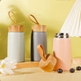 thumbnail image 5 of Casual Office Student Mini Portable Heat Leakproof Coffee Mug Vacuum Mug Water Bottle Accompanying Cup GREY, 5 of 8