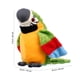 thumbnail image 2 of KAKOWELY Juguete de loro parlante con alas móviles, loro de peluche, juguete educativo para niños, juguete electrónico de peluche, juguete interactivo de peluche., 2 of 5