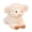 White-A, variant on White Curly Sheep Plush Toy, Cute Lying Lamb Stuffed Animal, Soft Fluffy Sheep Doll for Kids Birthday Gift & Home Decor