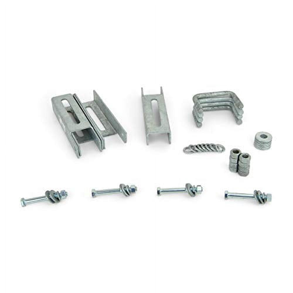 Buy (8) 6" Aluinu L-Type Boat Trailer Bunk Bracket Kit With Stainless