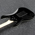 thumbnail image 5 of Ibanez RGA Gio Series GRGA120QA Electric Guitar, Treated New Zealand Pine Fretboard, Transparent Black Burst, 5 of 6