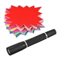 thumbnail image 1 of En Blanco Starburst Oferta Señal Precio Etiqueta Precio Etiqueta con Negro Marcador para  Ventas Precio, Paquete de 60, 1 of 4