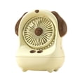 thumbnail image 2 of Kieccall Summer Cooling Misting Fan Mini Cartoon Design Desktop Fan Strong Wind for Home Office Dorm Personal Air Cooling, 2 of 7