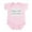 Petal Pink, variant on CafePress - Daddy's Little Structural Engineer Infant Bodysuit - Baby Light Bodysuit, Size Newborn - 24 Months