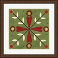 thumbnail image 1 of Great Art Now Festive Tiles II by Anne Tavoletti Framed Wall Art 20"W x 20"H, 1 of 3