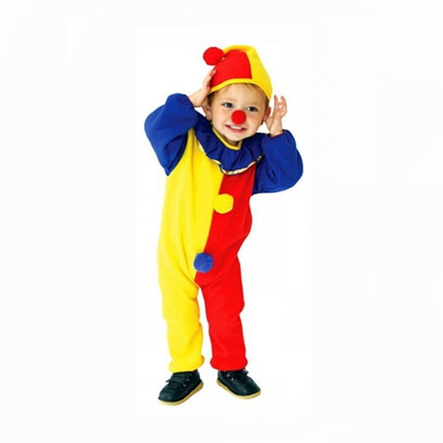 Bazwery-disfraces de Carnaval para niños y niñas, disfraz de payaso, circo, Halloween, fiesta de cumpleaños xuanjing unisex
